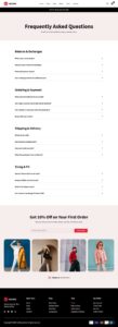 clothing store 04 faq
