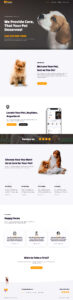 pet sitting homepage