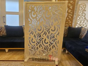 74085 laser cut privacy screen jali preview